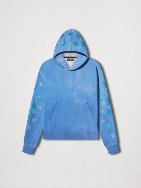 AMIRI PIGMENT SPRAY STAR HOODIE