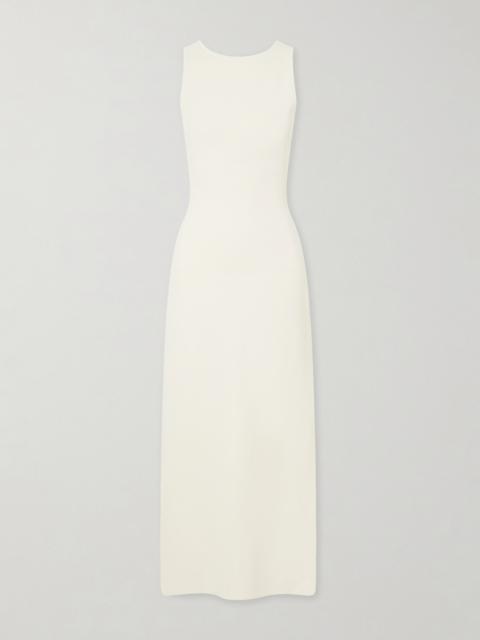 SIR. Saba Embellished Crepe Midi Dress