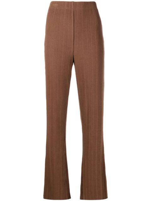 Vince elasticated ribbed trousers