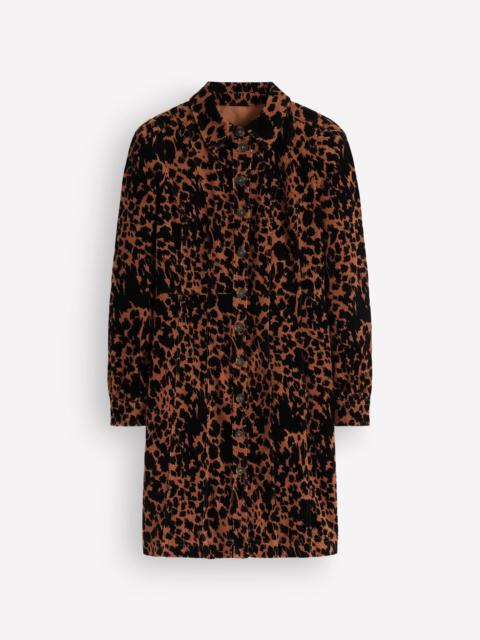 BODEN Rhoda Cord Short Dress-Ginger, Cow Fields