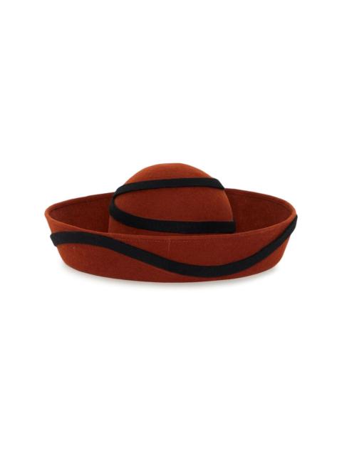 Sigmar ribbon-band fedora