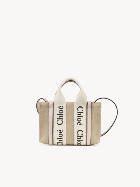 Chloé MINI WOODY TOTE BAG