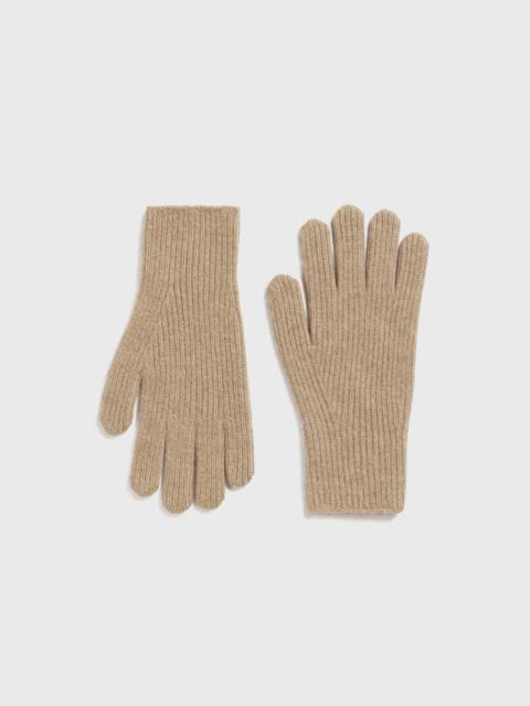 Totême Cashmere gloves biscuit