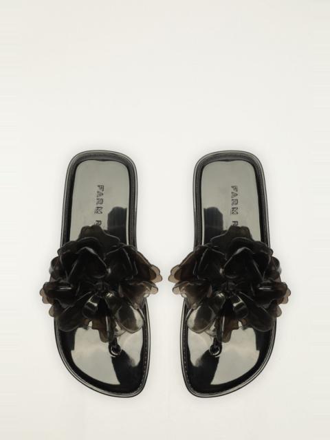 FARM RIO Flower Jelly Flat Sandal