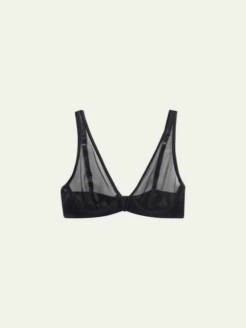 commando Chic Mesh Underwire Bra
