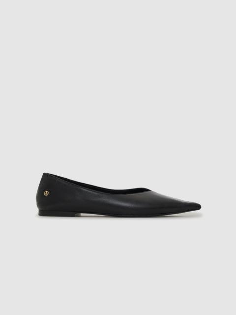 ANINE BING Hilda Ballerinas - Black