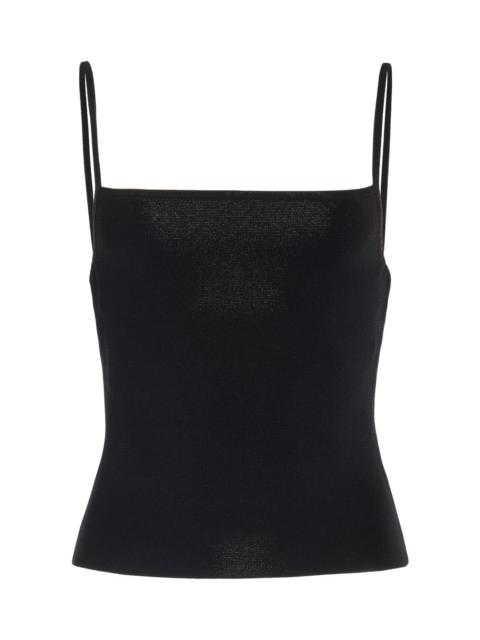 MATTEAU Square Tank Top black