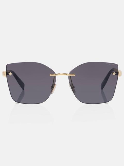 BVLGARI Tubogas cat-eye sunglasses