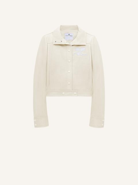 courrèges REEDITION VINYL JACKET