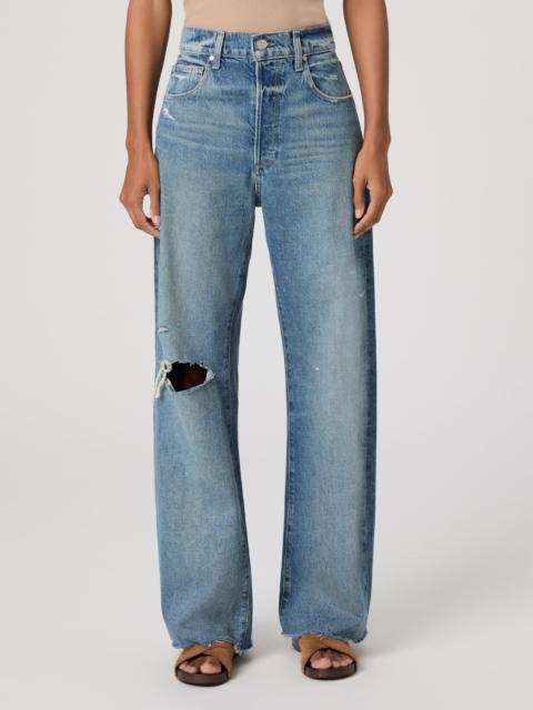 PAIGE Arellia Skimmer Barrel Leg Jean