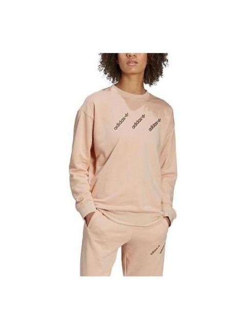 adidas (WMNS) adidas Originals Crew Sweatshirt 'Pink' HM4867