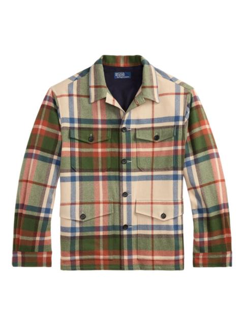 Polo Ralph Lauren plaid-pattern buttoned overshirt