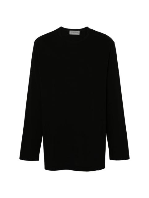 Yohji Yamamoto asymmetric t-shirt | REVERSIBLE