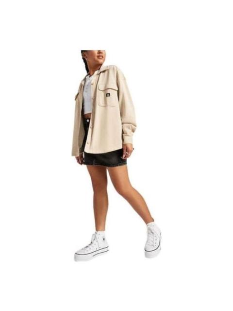 Converse (WMNS) Converse Active Utility Shirt 'Nutty Granola' 10026034-A05