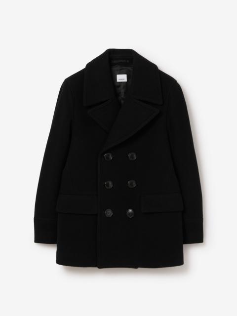 Wool Blend Pea Coat