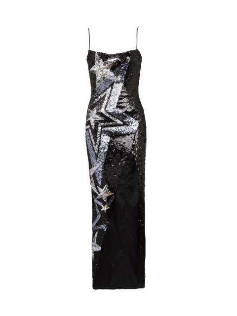 Balmain Embroidered maxi dress