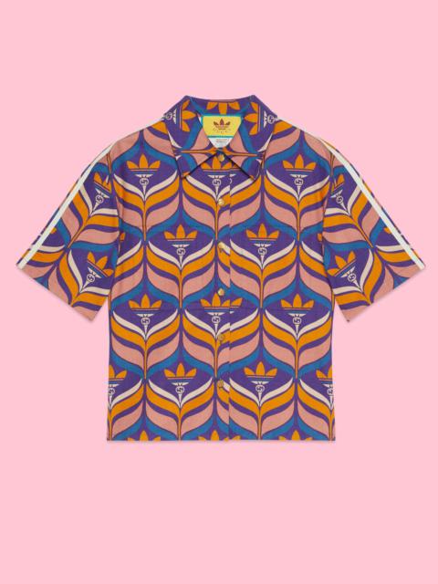 GUCCI adidas x Gucci Interlocking G and Trefoil shirt