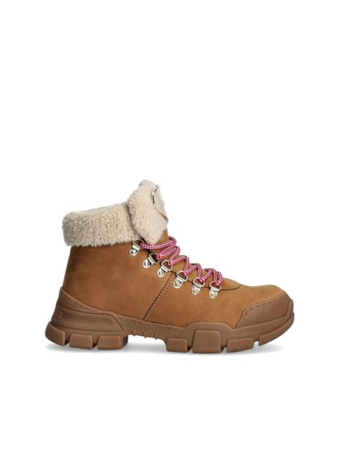 Moschino Trekk lace-up boots