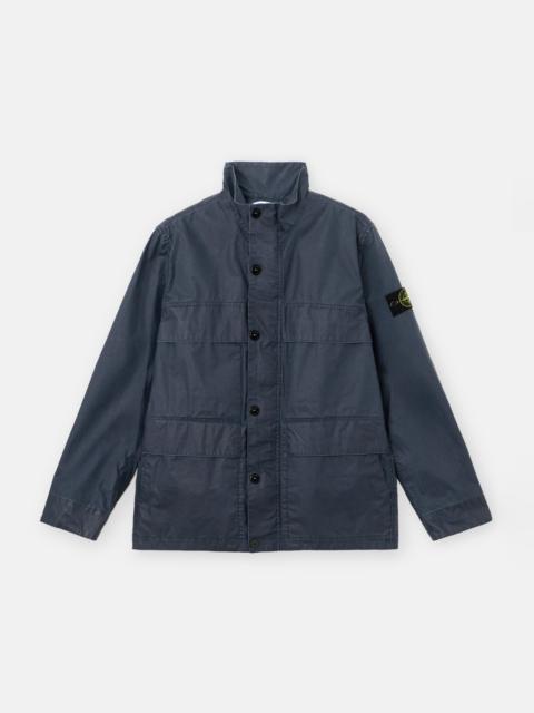 Stone Island 4100024 WAXED PIGMENT COTTON TELA