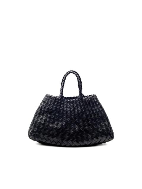 DRAGON DIFFUSION small Santa Croce woven tote bag