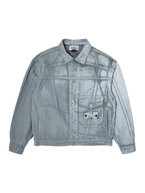 Supreme Supreme x Stone Island Denim Trucker Jacket 'Reflective'