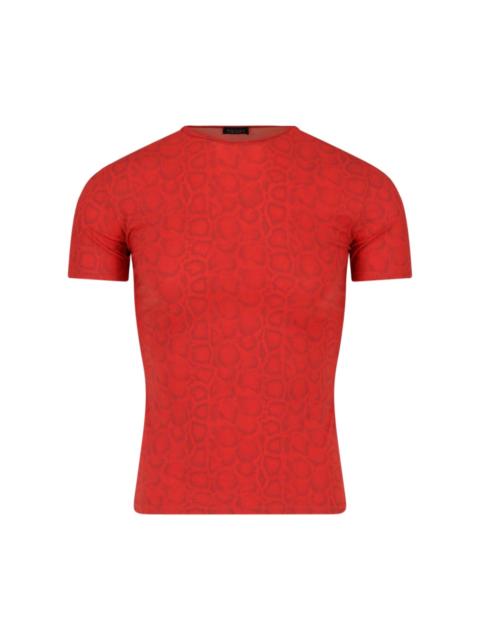 GUCCI ANIMAL PRINT T-SHIRT