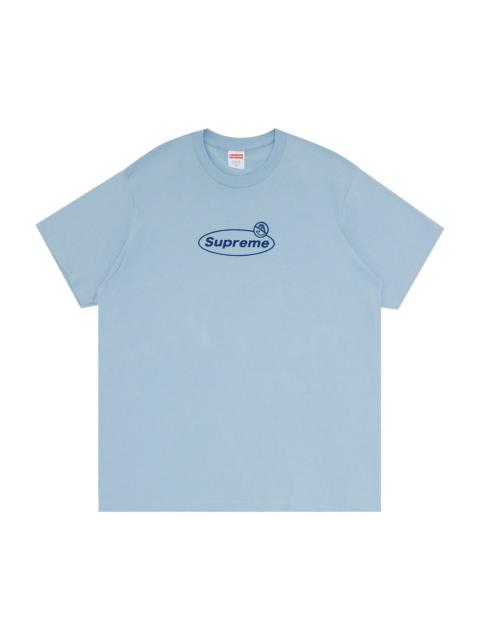 Supreme Supreme Warning Tee 'Dusty Blue'