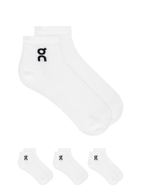 On Logo Sock Mid 3 Pack