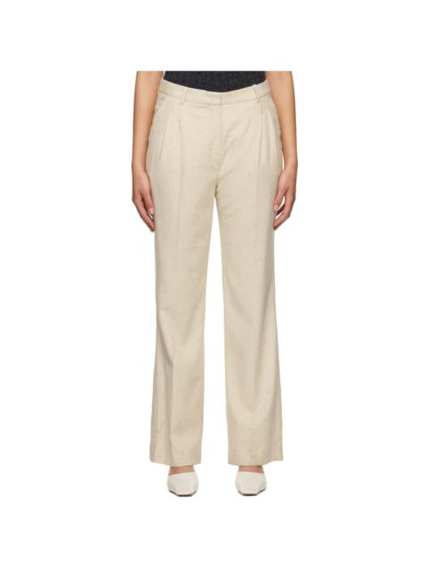 The . Garment Beige Taranto Trousers