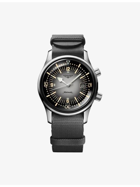 Longines L3.774.4.70.2 Legend Diver Stainless-Steel Automatic Watch