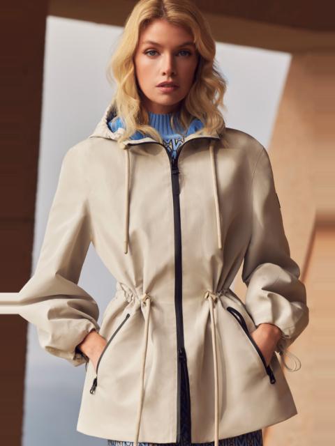 MACKAGE KALEA Technical Rain Jacket with Drawcord Waist