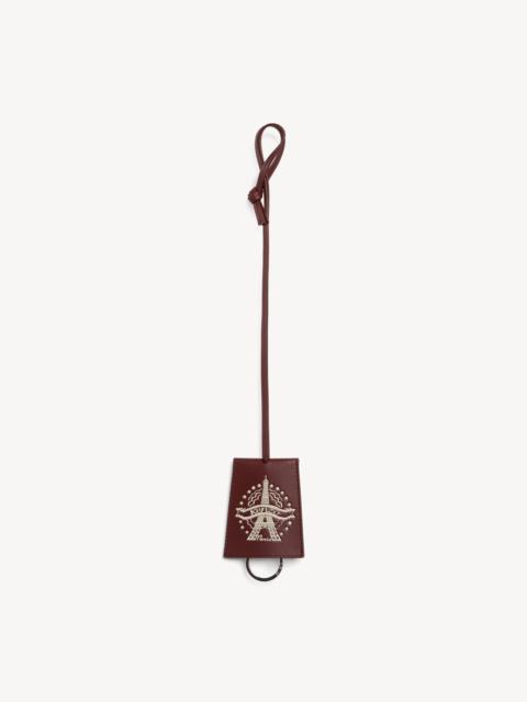 KENZO 'KENZO Eiffel Tower Design' keyholder charm in leather