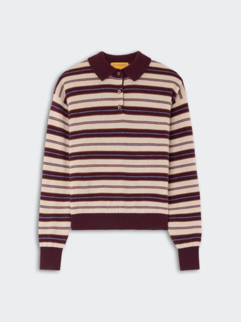GUEST IN RESIDENCE Collegiate Stripe Polo