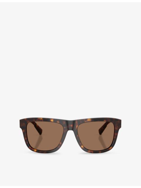 Dolce & Gabbana DG4545 Square-Frame Acetate Sunglasses