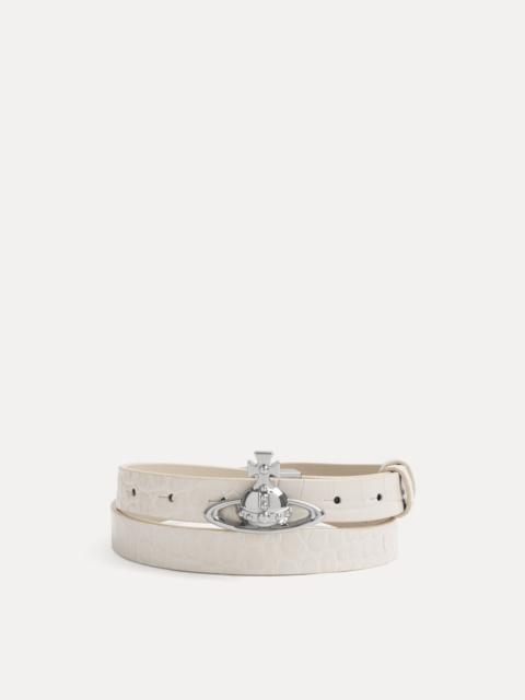 Vivienne Westwood SMALL ORB BUCKLE BELT