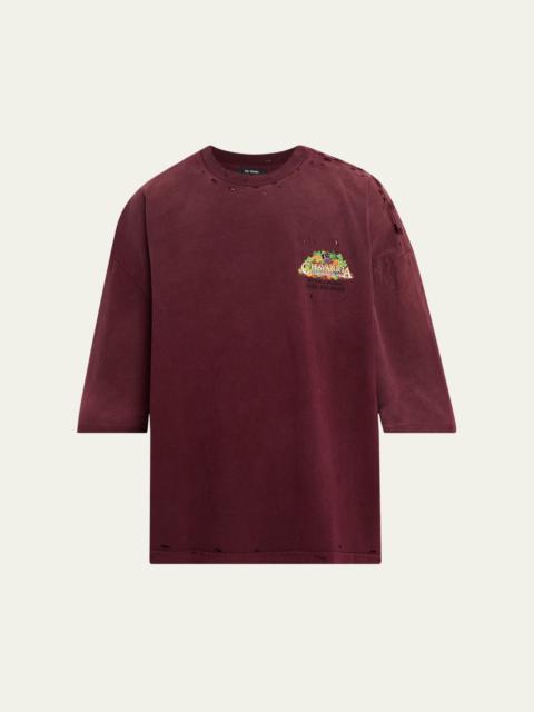 Men's Willy Produce Destroyed Buffalo T-Shirt