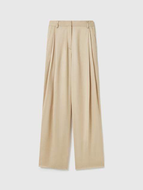Stella McCartney Textured Lightweight Straight Trousers