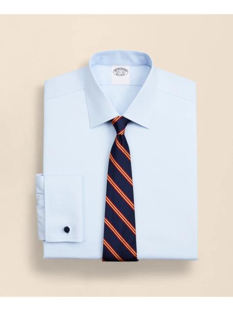 Brooks Brothers Stretch Supima® Cotton Non-Iron Pinpoint Oxford Ainsley Collar Dress Shirt