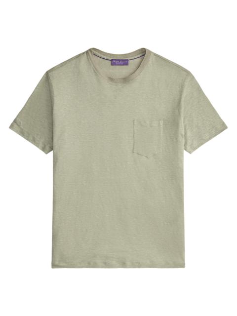 Ralph Lauren Men's Pocket Linen Jersey T-Shirt - Cactus Green