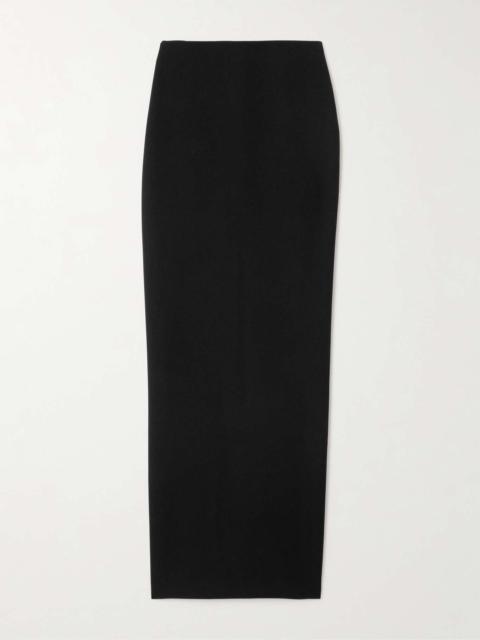 MÔNOT Crepe maxi skirt