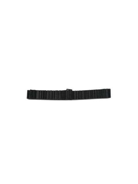 Pleats Please Issey Miyake pleated buckle belt