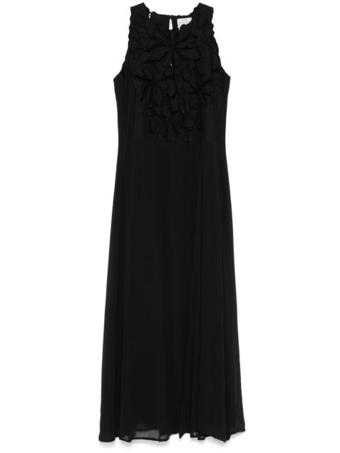 forte_forte floral-embroidery maxi dress