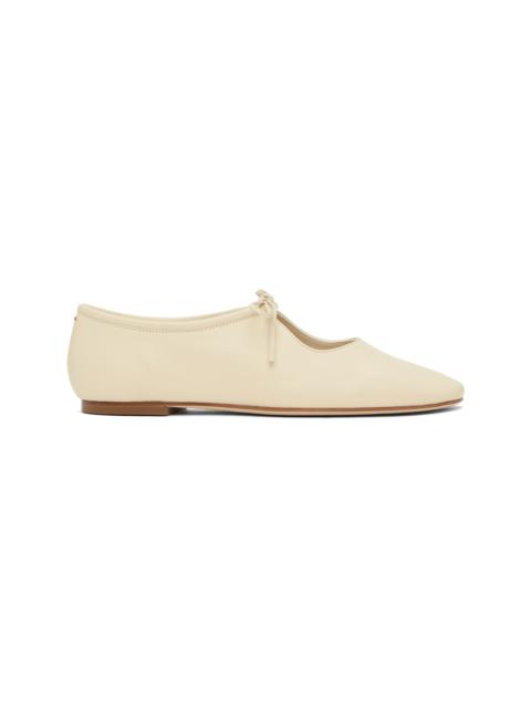 Aeyde Beige Della Ballerina Flats