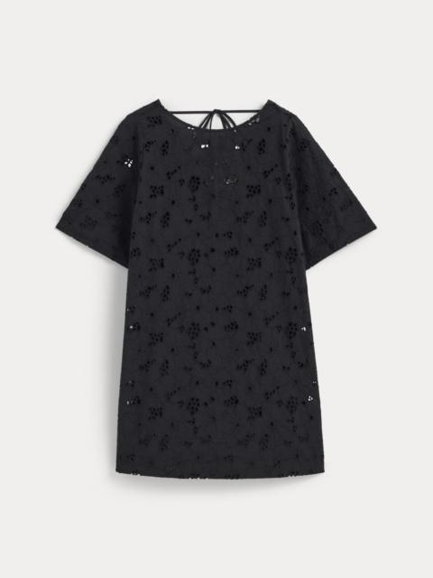 EVERLANE THE EYELET MINI SHIFT DRESS