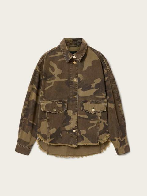 ALLSAINTS HETTIE OVERSIZED CAMO SHACKET