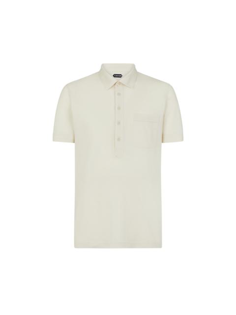 SILK BLEND PIQUET POLO