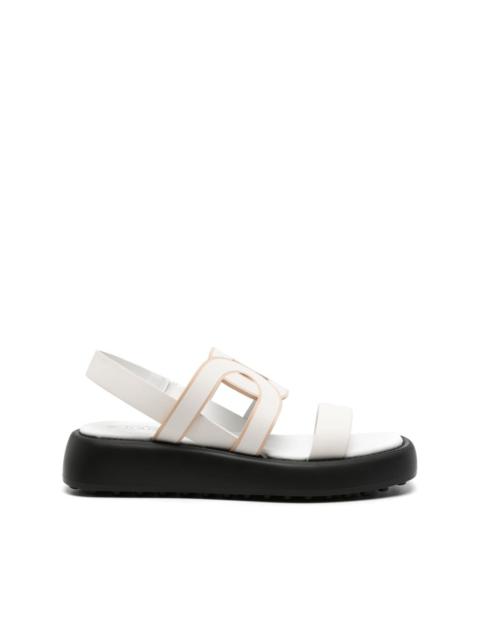 Tod's cut-out leather sandals