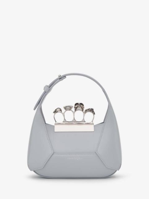 Alexander McQueen Women's The Jewelled Hobo Mini Bag in Dust