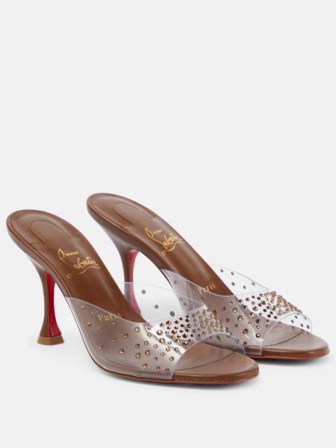 Christian Louboutin Nudes Degramule embellished mules