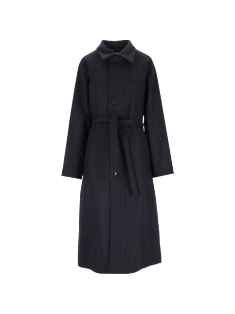 BARENA Barena Belted Button-up Coat